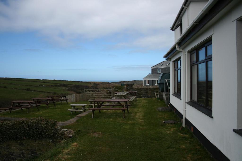 The Wootons Inn Tintagel Exterior foto
