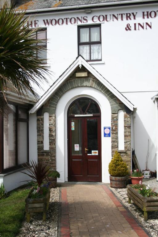 The Wootons Inn Tintagel Exterior foto