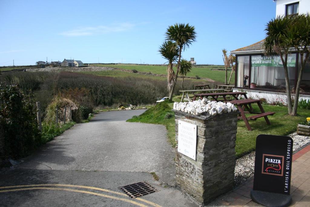 The Wootons Inn Tintagel Exterior foto