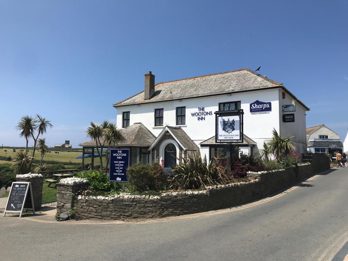 The Wootons Inn Tintagel Exterior foto