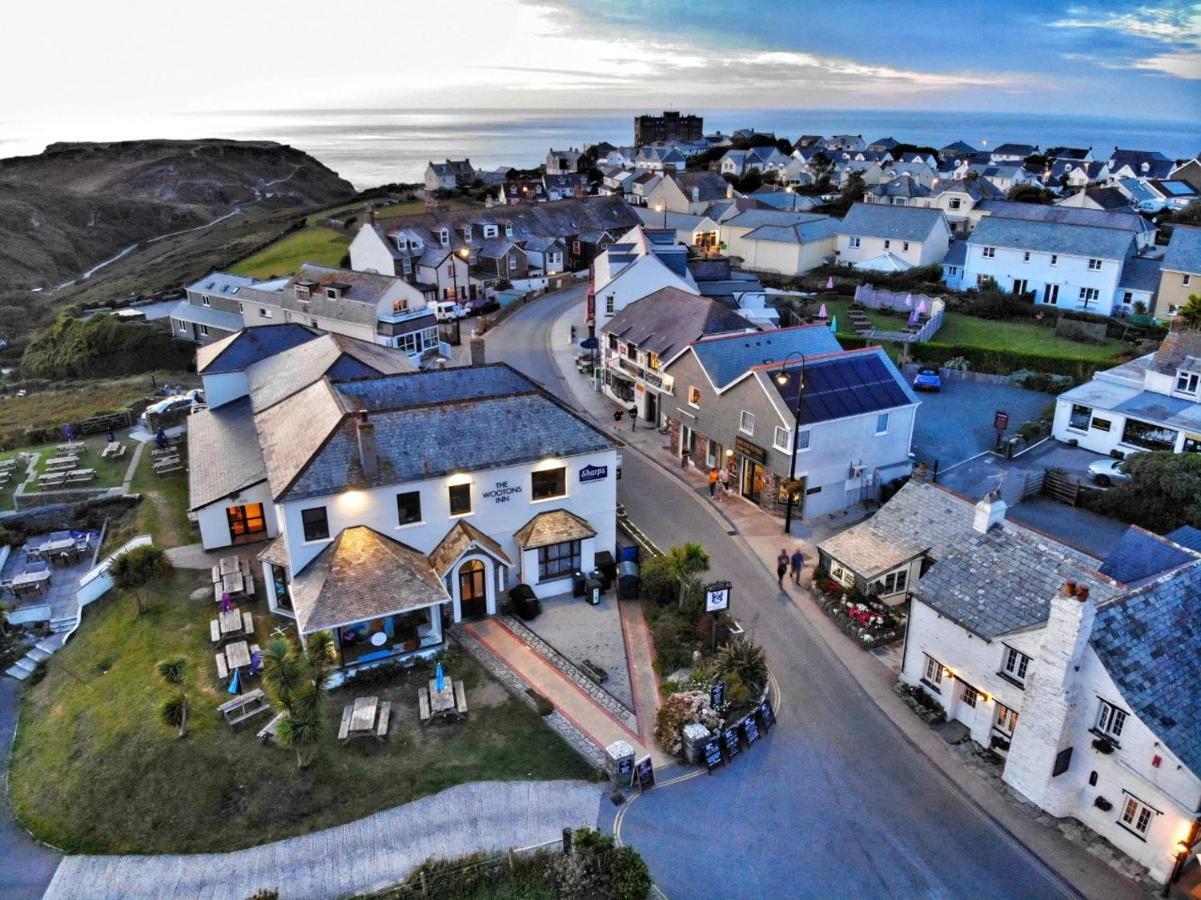 The Wootons Inn Tintagel Exterior foto