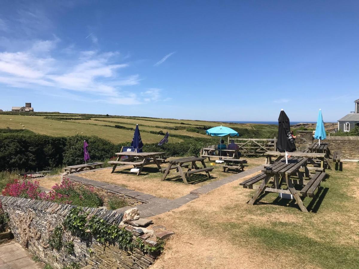 The Wootons Inn Tintagel Exterior foto